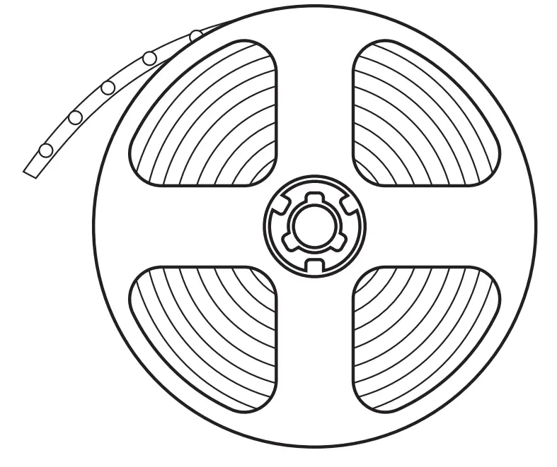 BlissLights BlissGlow Multicolor LED Strip Light