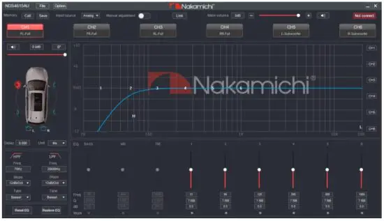 Nakamichi NDS4615AU Digital Sound Amplifier - SOFTWARE INTRODUCTION