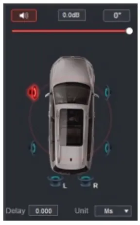 Nakamichi NDS4615AU Digital Sound Amplifier - channel delay