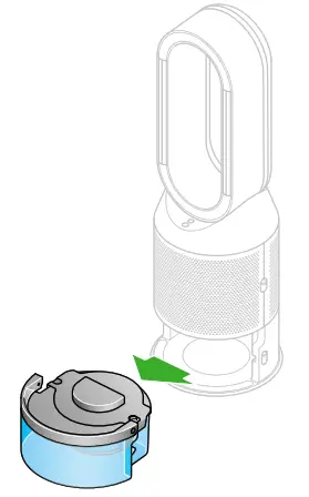 dyson N358J Purifier Humidify Cool - Deep clean cycle