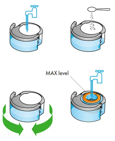 dyson N358J Purifier Humidify Cool - water tank