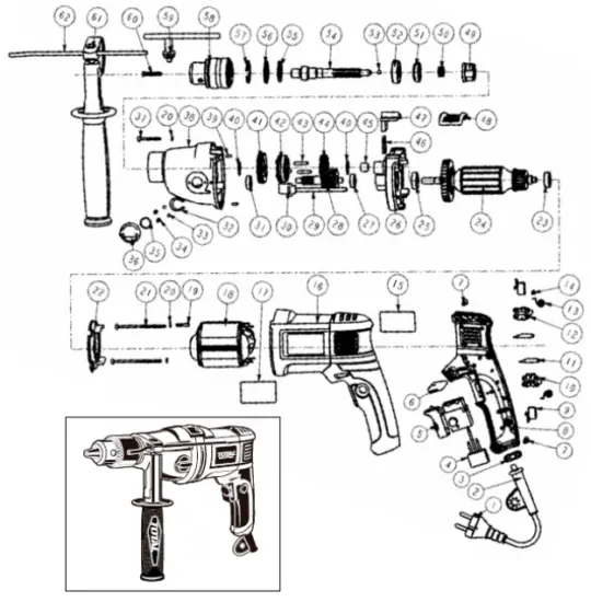 Exploded view