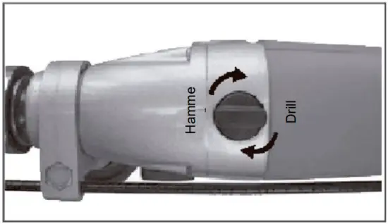 Drill/Impact Action Switch