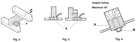 FANAWAY 1383222983 Ceiling Fan - MOUNTING BRACKET