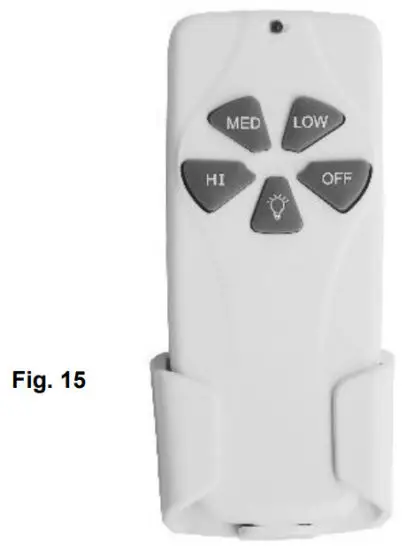 FANAWAY 1383222983 Ceiling Fan - REMOTE
