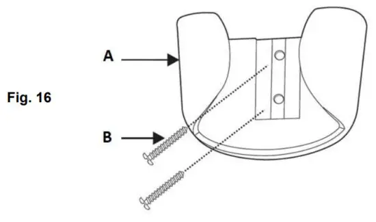 FANAWAY 1383222983 Ceiling Fan - TRANSMITTER HOLDER
