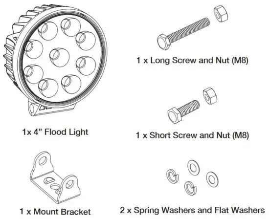 FIG 1 PACKAGE INCLUDES
