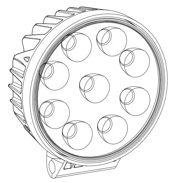 Types Lm58279 Terra Pro 4 Inch Flood Light User Manual