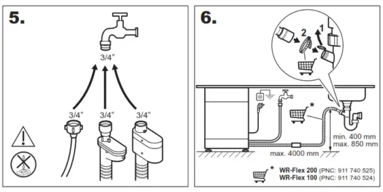 AEG FFB62620PM AirDry Freestanding Dishwasher - Fig 4