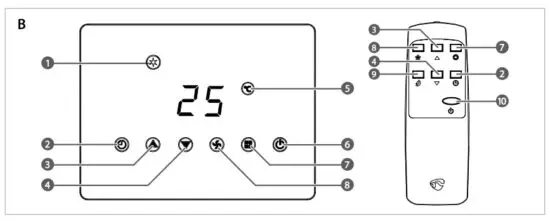 nedis WIFIACMB1WT7 Wi-Fi Smart Air Conditioner - fig 2