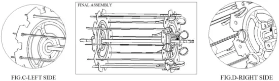 Rotisserie Spit Assembly