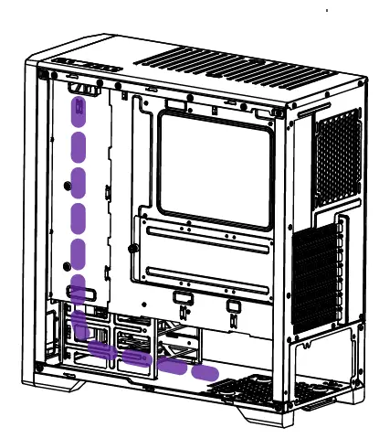 PHANTEKS MG-NE520A MetallicGear Neo Air Black Gaming Case 8