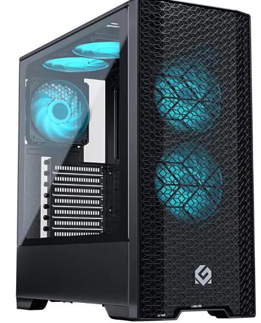 PHANTEKS MG-NE520A MetallicGear Neo Air Black Gaming Case