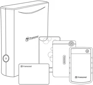 Transcend Portable Hard Dives External Storage
