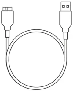 USB 3.1 Gen1 Type-A to Micro B Cable