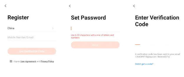 tuya Solar Battery Powered PTZ Alert Camera - Verification Code