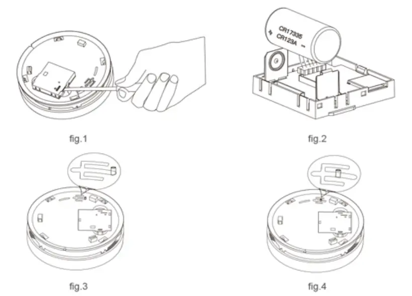 Heiman-HM-633-635PHW-Photoelectric-Smoke-Alarm-Device-9