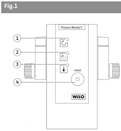 wilo TYP32-52 DM Protect-Modul C Glandless Circulation Pump-1