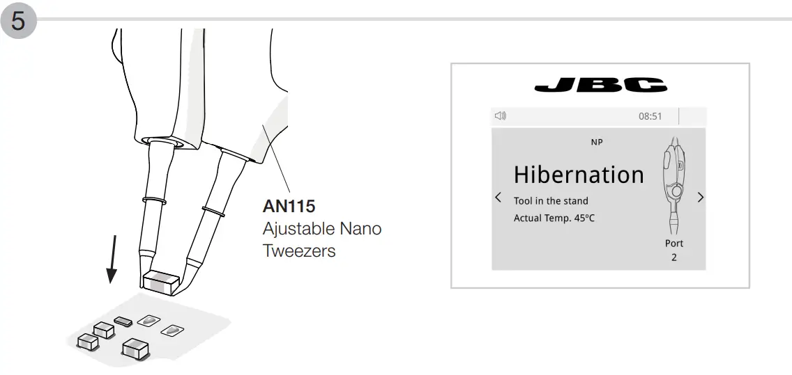 JBC P405 Pedal for Nano Rework Station - FIG 18