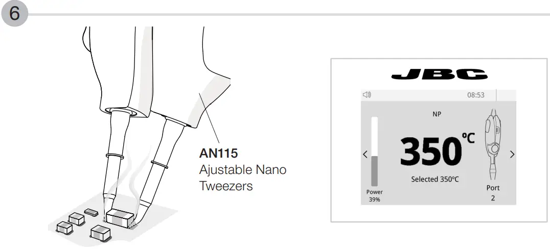 JBC P405 Pedal for Nano Rework Station - FIG 19