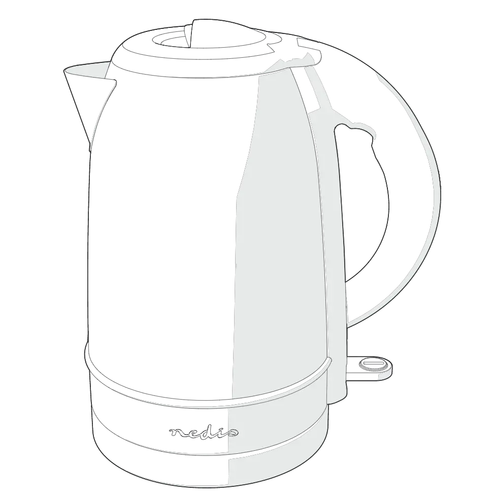 Nedis Kawk340eal Electric Water Kettle User Manual