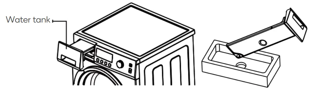 kogan KAG8HTPPDYA 8Kg Heat Pump Dryer - container