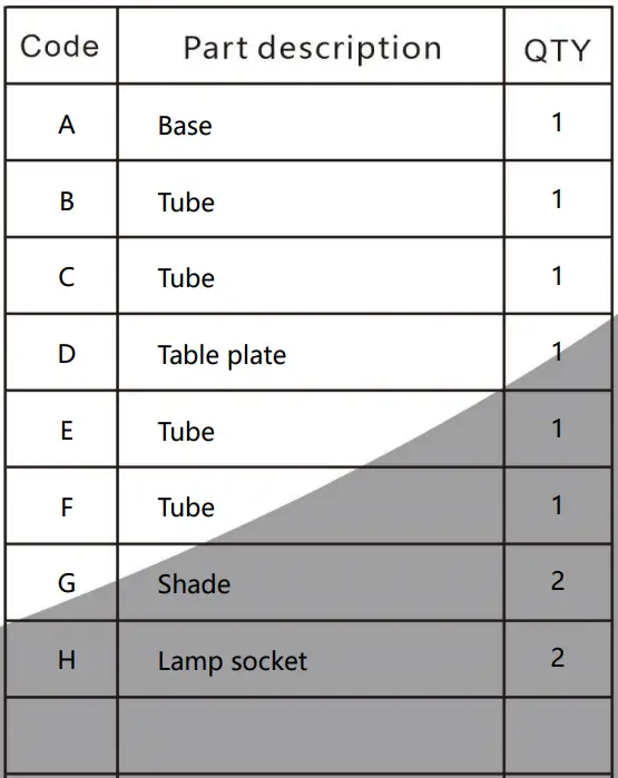 Maxax-F70-65-Inch-Gold-Tray-Table-Floor-Lamp-With-Glass-Shade-fig-3
