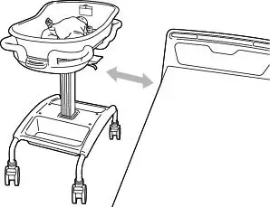 PARAMOUNT-BED-KB-116EG-Bassinet-Cart-fig6