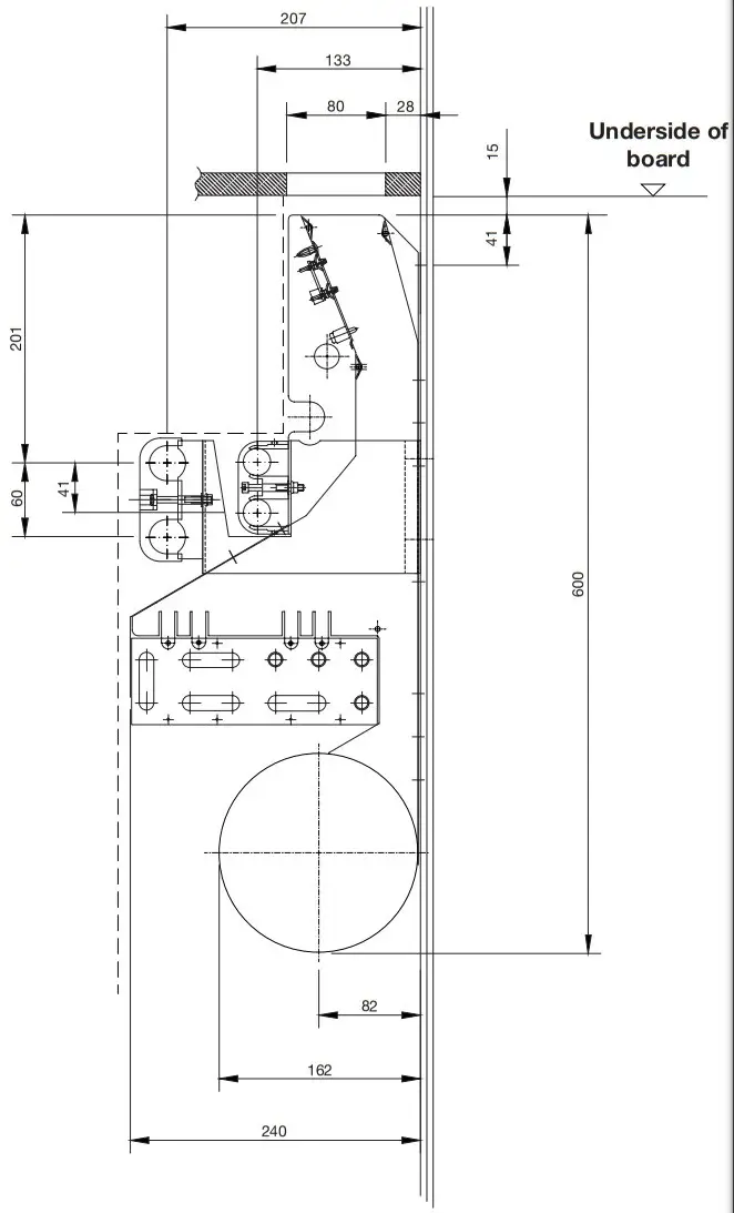 Fasadium with connection