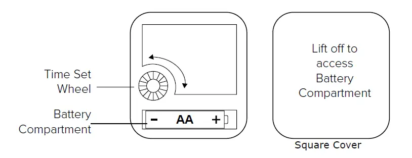 LA CROSSE TECHNOLOGY 404-3840SG 15.75 Inch Indoor or Outdoor Sagebrook Wall Clock FIG 1