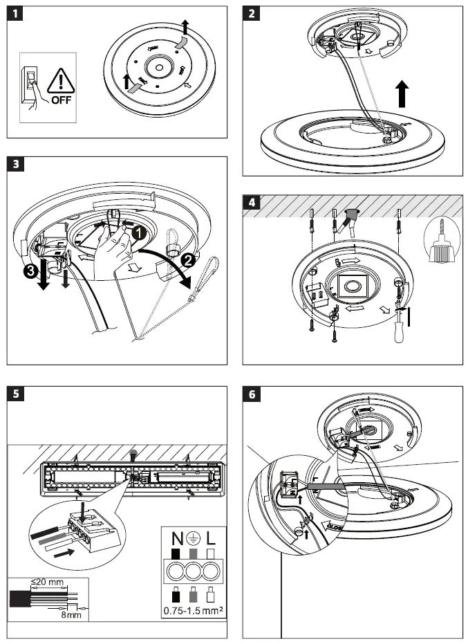 anslut-Ceiling-Mount-Light-fig-1