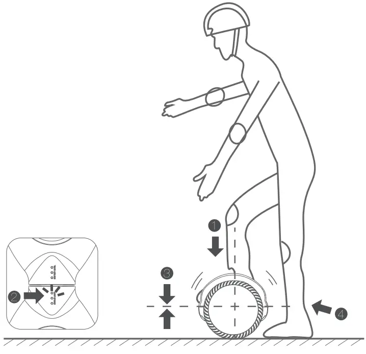 LUMINOUS EL-ES12 Gyrocopters Self Balancing Hover Board - fig 10