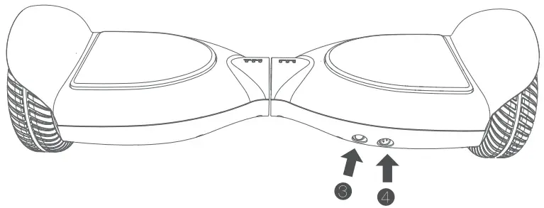LUMINOUS EL-ES12 Gyrocopters Self Balancing Hover Board - fig 3