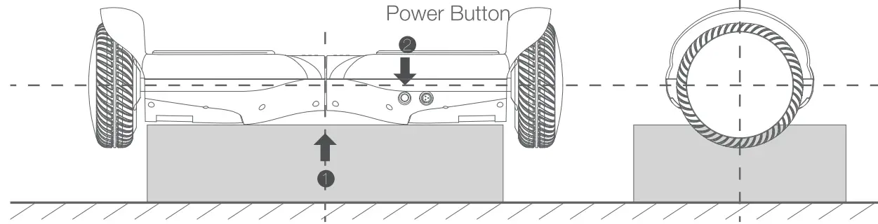 LUMINOUS EL-ES12 Gyrocopters Self Balancing Hover Board - fig 6