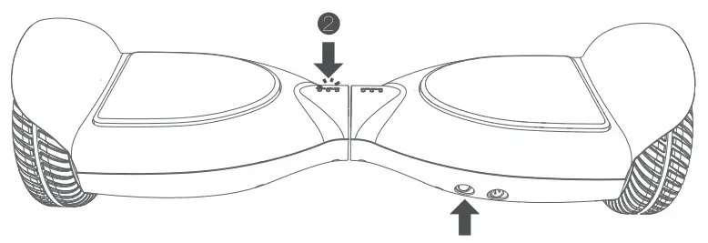LUMINOUS EL-ES12 Gyrocopters Self Balancing Hover Board - fig 9