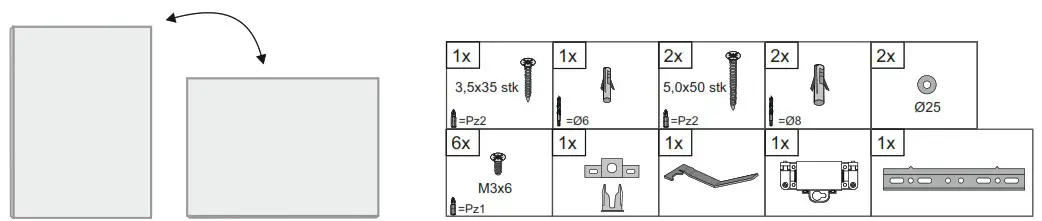 NETRAUTA Frost Lux 2022 LED Mirror - Product contains