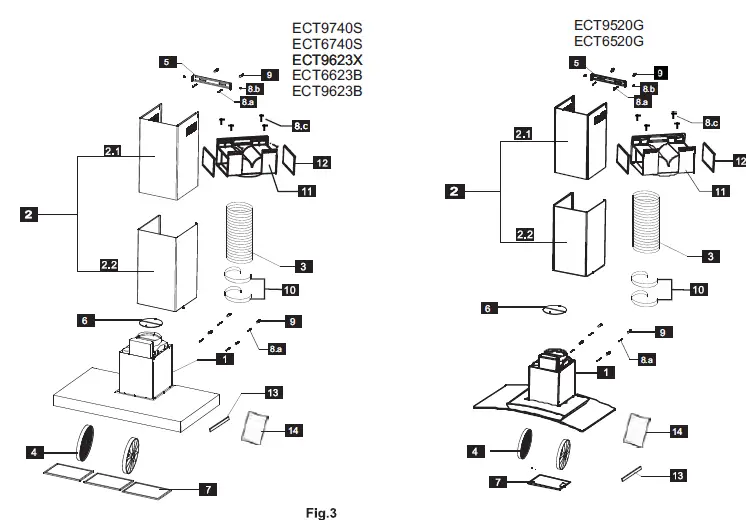 Electrolux-ECT6740S-60cm-UltimateTaste-500-Chimney-Extractor-Hood-1