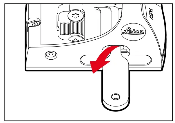 Leica 55500 Tempus Asph Red Dot Sight - BATTERY