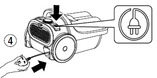 Panasonic MC-CL609 Household Use Vacuum Cleaner 22