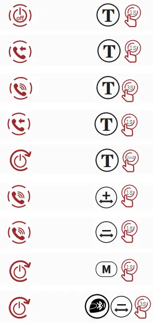 T NICER T1 Bluetooth Intercom - fig 5