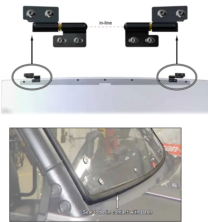 SUPERATV Polaris Ranger XP 900 Powered Flip Windshield-10