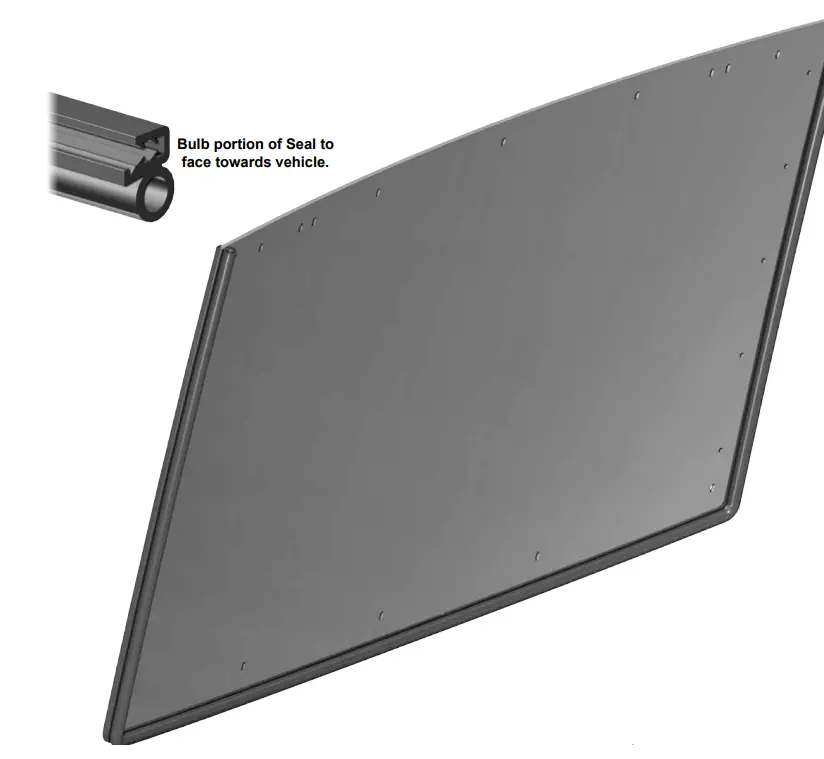 SUPERATV Polaris Ranger XP 900 Powered Flip Windshield-4