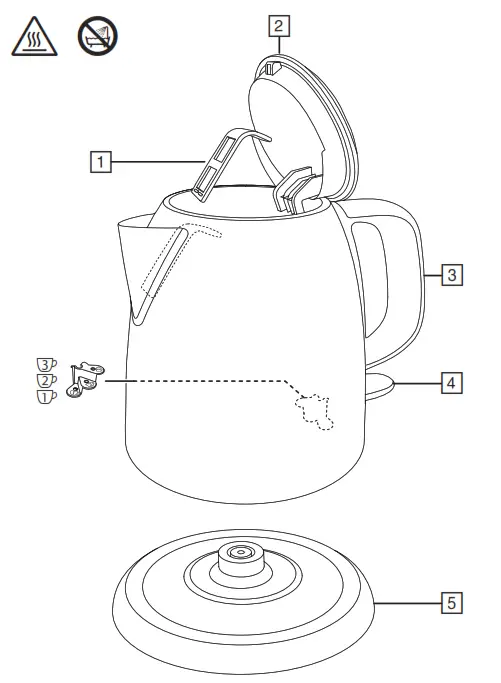 Russell Hobbs 24994-70 Color Plus Mini Kettle - Fig