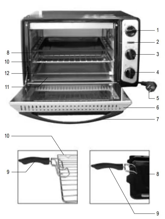 SEVERIN TO 2034, 2045 Toasting Oven Fig