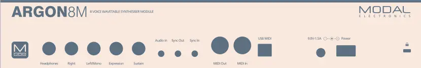 ARGON 8 Voice Wavetable Synthesiser Module -1