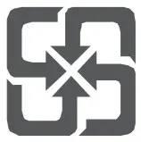 Battery recycling marks