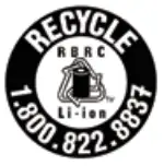 Battery recycling marks