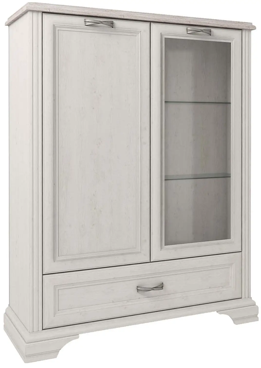 anrex 1V1D1SL Wardrobe with Showcase