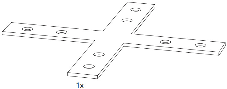IKEA Bondholmen Table, Outdoor, Grey, 65x65cm -1x
