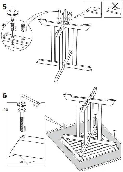 IKEA Bondholmen Table, Outdoor, Grey, 65x65cm -pc56